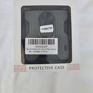 Green Protective Case for Galaxy Z Flip 4